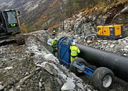 Water supply in very demanding terrain in Norway